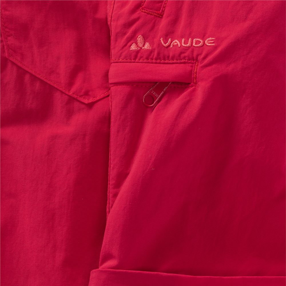 VAUDE Detective Antimos Zip-Off Trekkinghose Kinder crocus