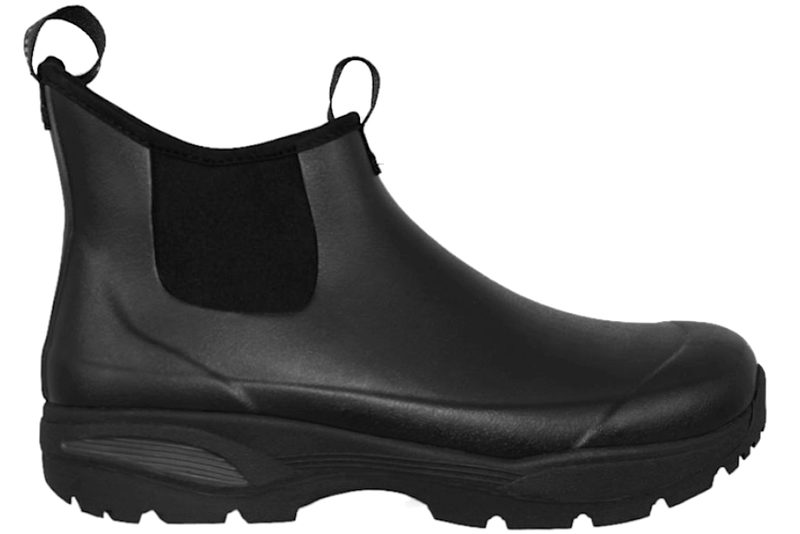 GREEN COMFORT RAIN MEN RUBBERBOOT BLACK GUMMISTØVLE