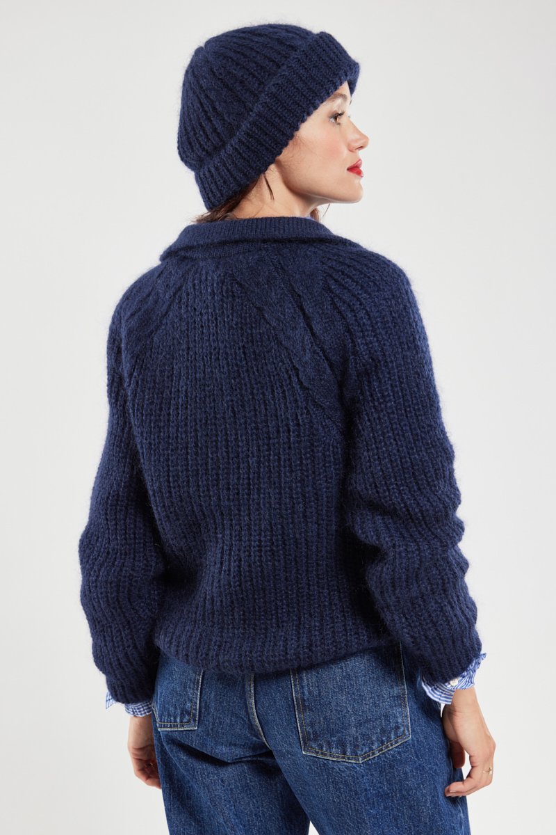 Pull camionneur Terry - mohair
