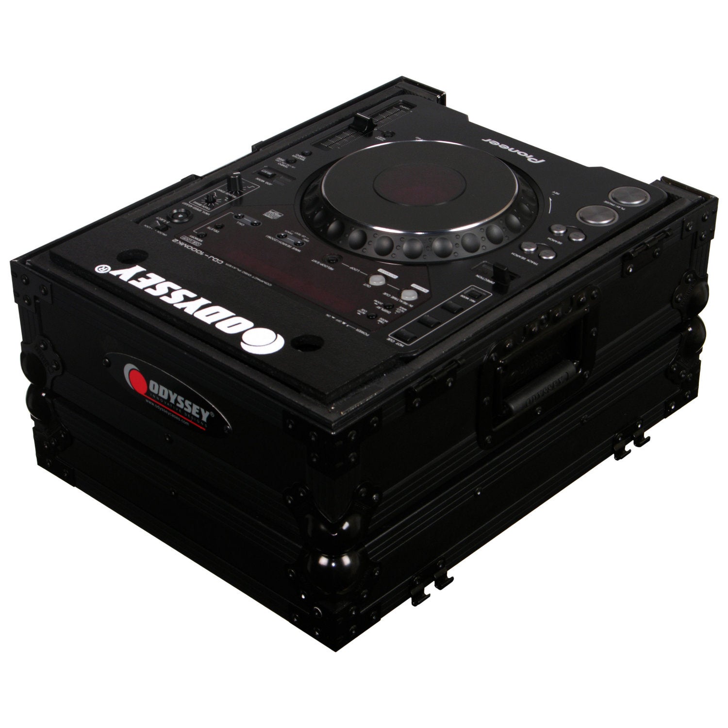 Odyssey FZCDJBL flightcase voor DJ CD-speler