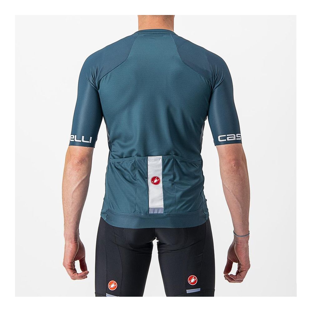 Castelli ENTRATA VI - Maillot Homme vert diamant