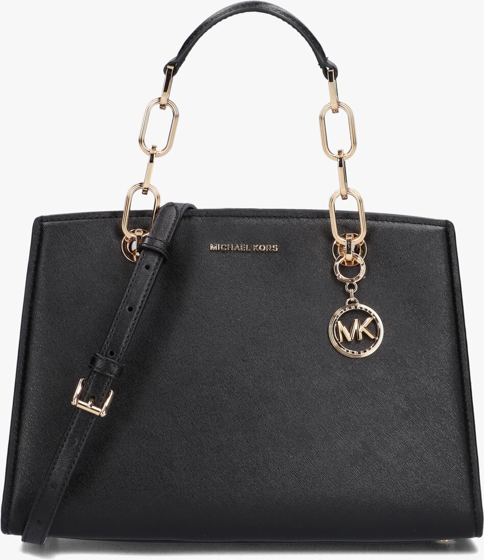 MICHAEL KORS zwarte michael kors handtas md satchel