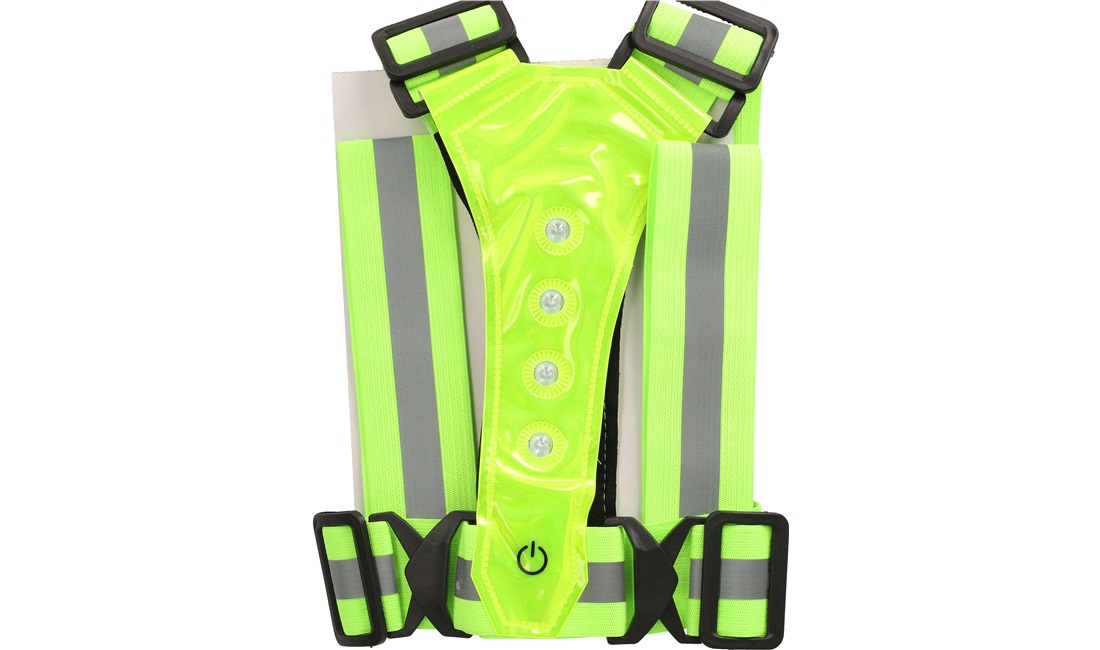 Refleksvest med lys