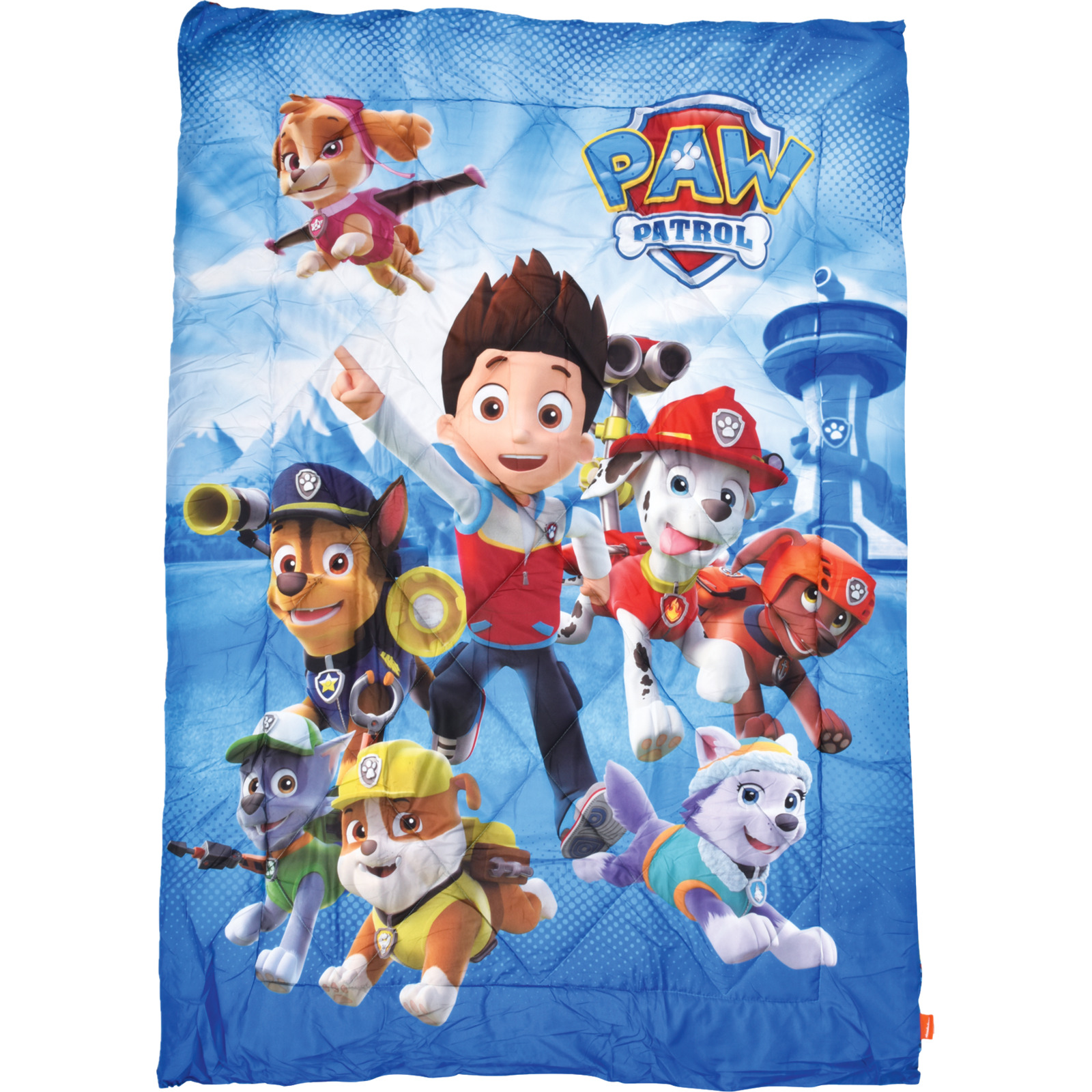 Bettdecke Polyester Paw Patrol Lazy Duvet royal blau
