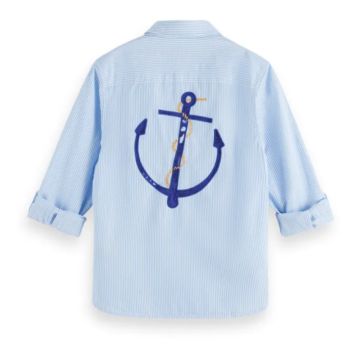 Scotch & Soda Chemise Rayée | Bleu