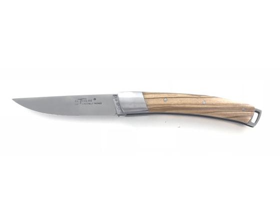 Le Thiers Nature Olivier Couteau de Poche - Laguiole par Fontenille Pataud