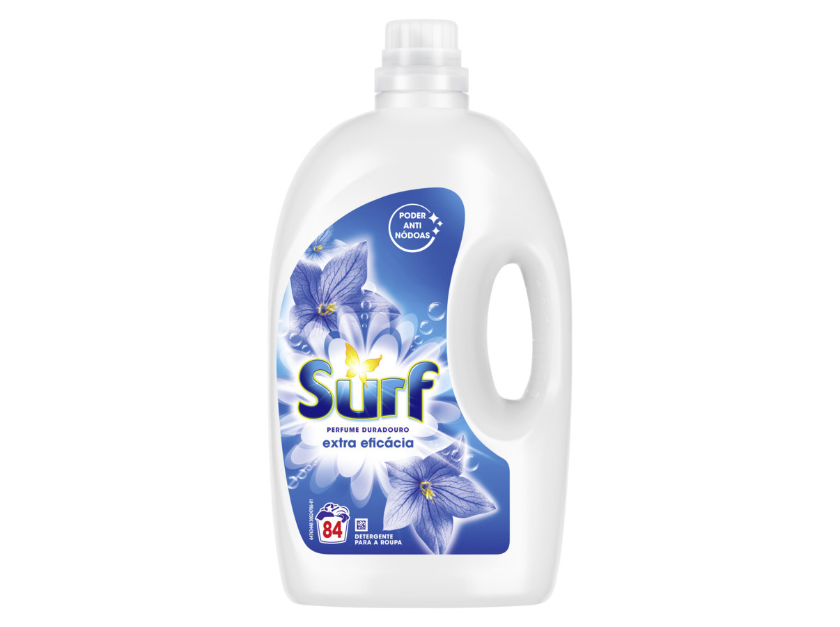 DETERGENTE ROUPA MÁQUINA LÍQUIDO SURF EXTRA EFICÁCIA 84D
