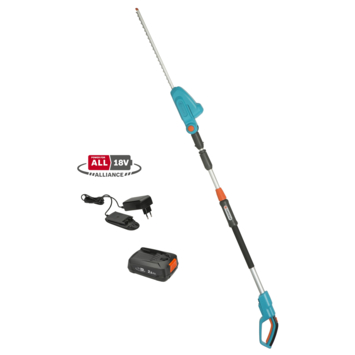 Gardena 18V heggenschaar telescopisch THS 42 cm incl. accu   lader