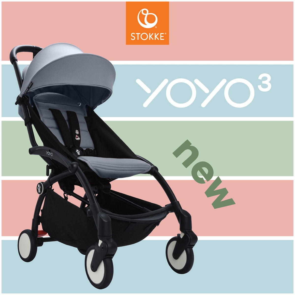 STOKKESTOKKE   YOYO³ 6+ white black