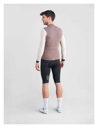 Maillot Manches Longues Spiuk Profit Ultralight Marron/Beige