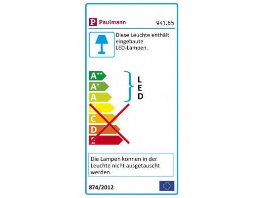 Paulmann Lichterkette Plug & Shine 680 cm, Weiss Dekoratives Lichtobjekt für den Aussenbereich