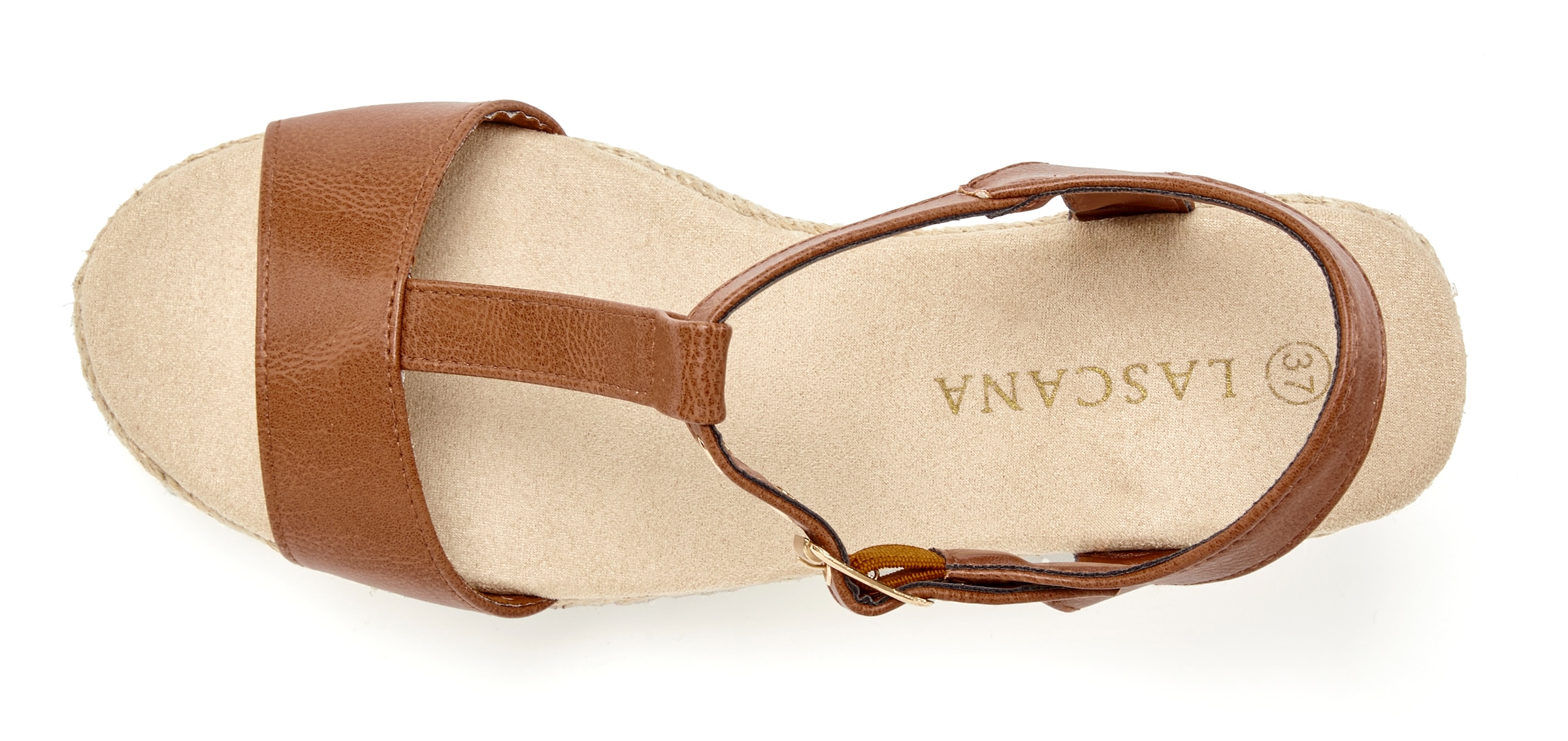 LASCANA Sandalette »Sommerschuh«  Sandale, Sommerschuh mit Keilabsatz VEGAN