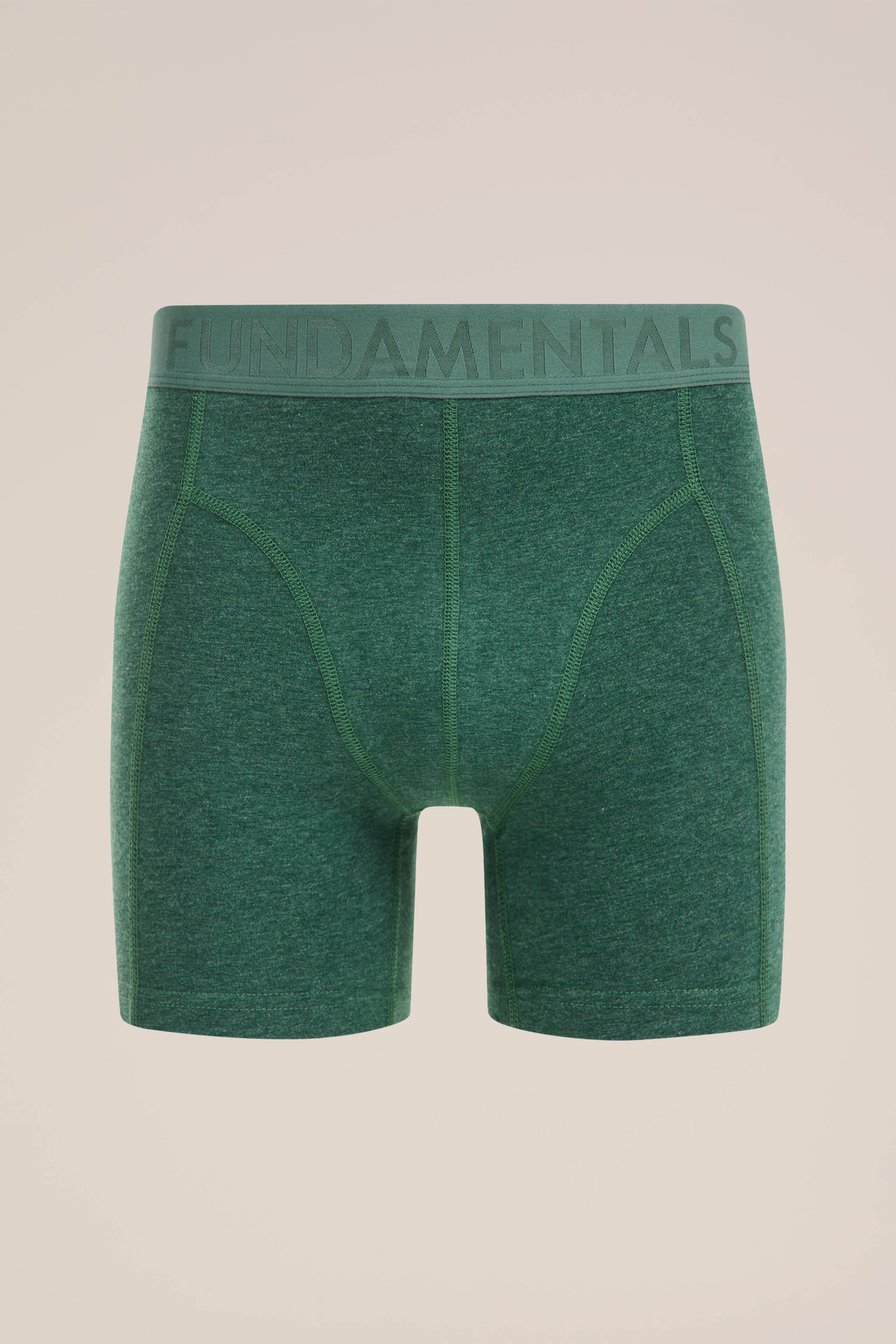 boxershorts Fundamentals Donkergroen