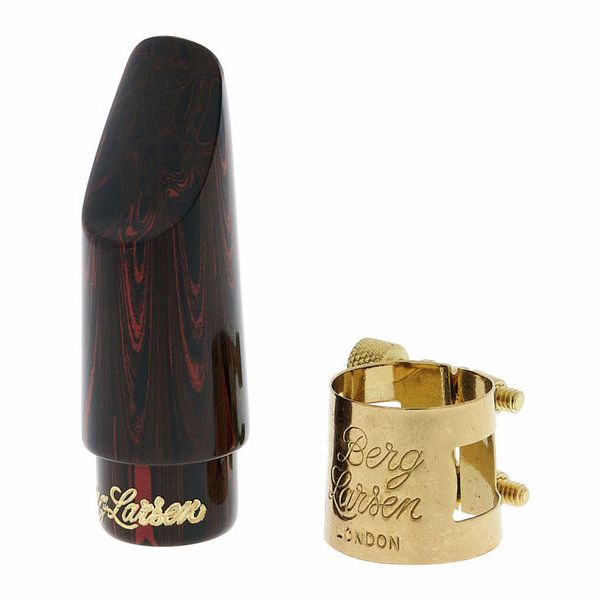 Berg Larsen Soprano Sax Grained Ebonite 60
