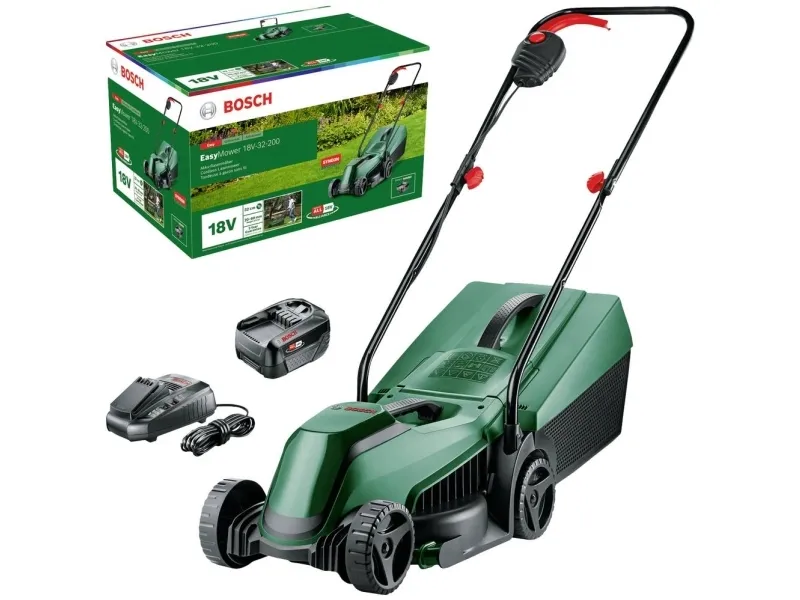 Bosch AKKU PLÆNEKLIPPER EASY 18V 4AH