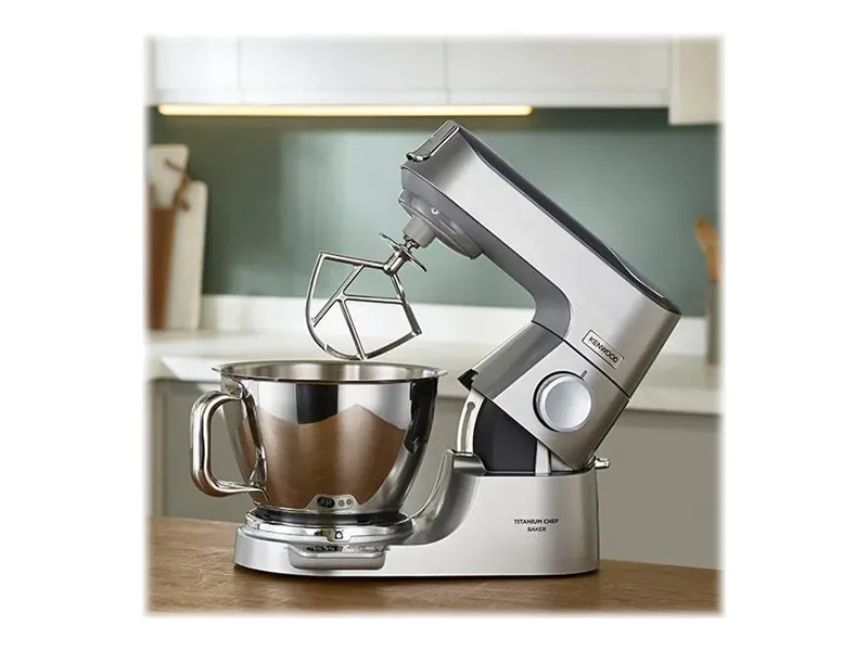 Kenwood Titanium Chef Baker KVC85.004SI - Køkkenmaskine - 1200 W - sølv