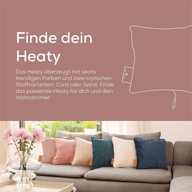 Beurer HK77 Heaty Akku-Heizkissen blush-rose, 1 St
