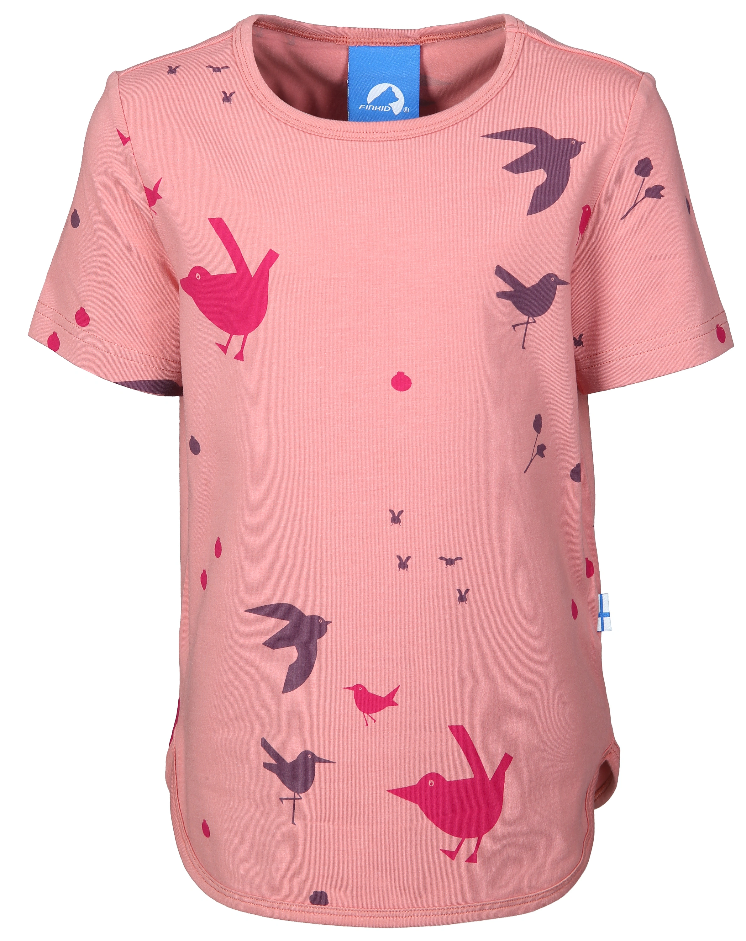 Jersey-T-Shirt ILTA LINNUT in terra cotta