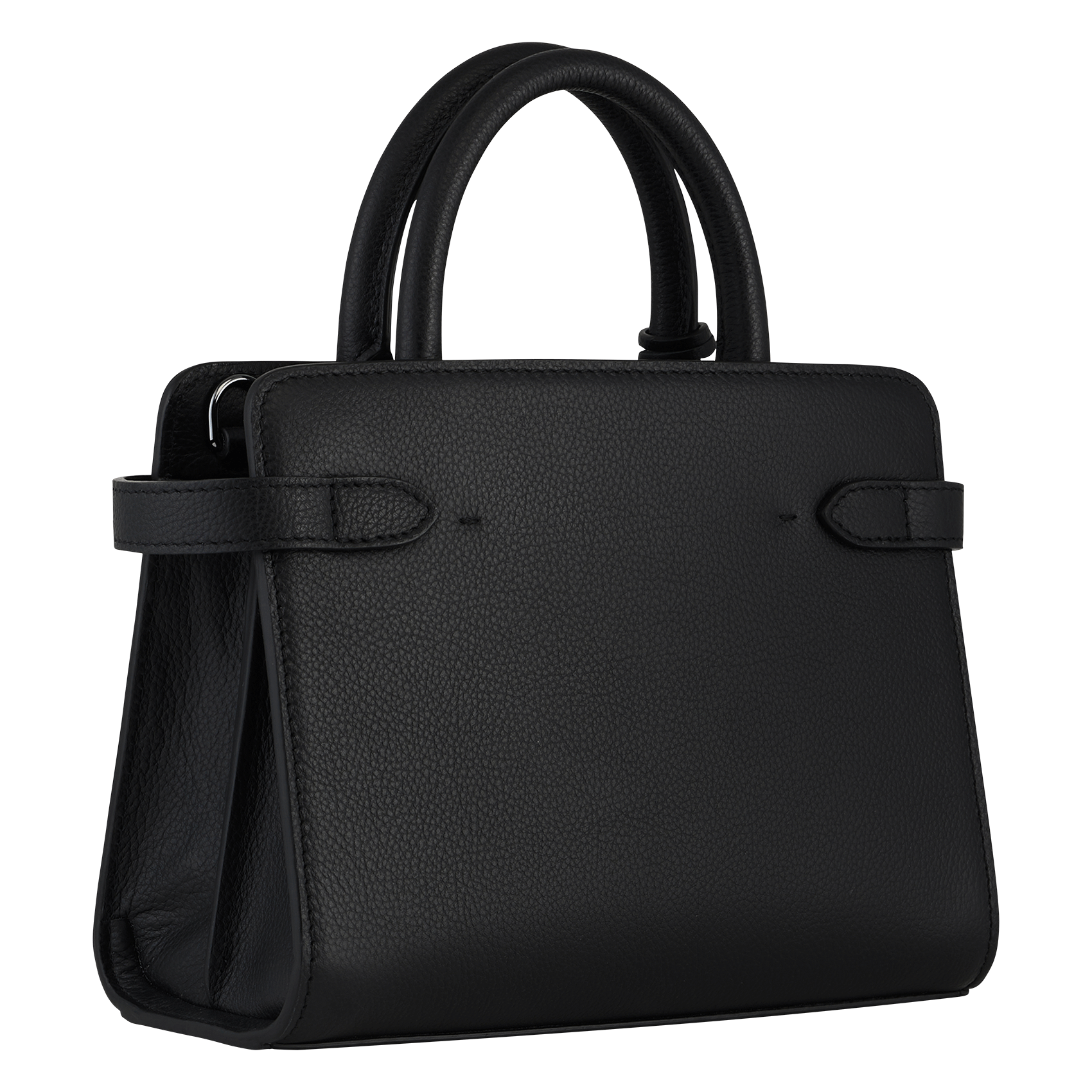 EMILIE - Sac à main en cuir| Noir