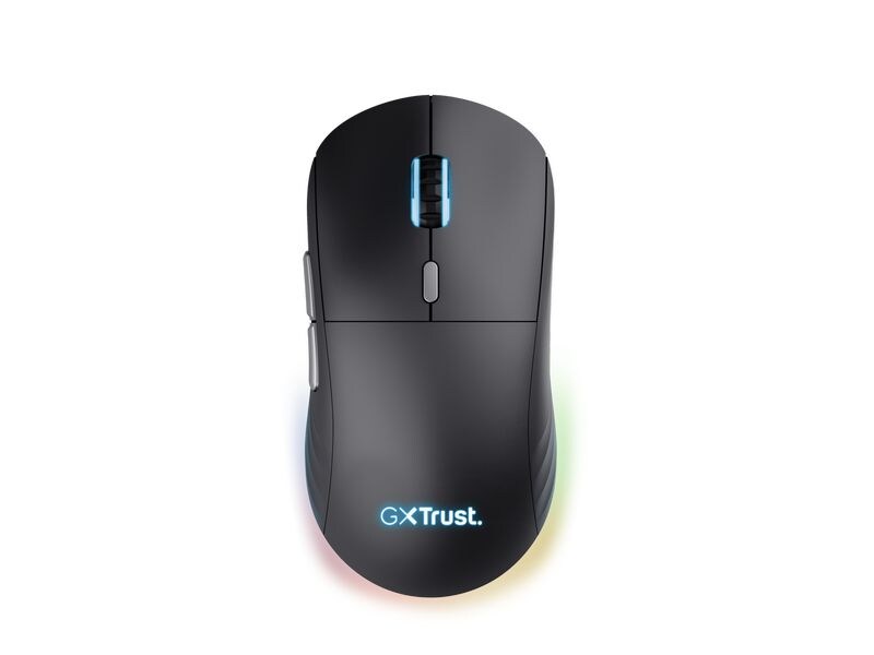 Trust Gaming-Maus GXT 926 Redex II Kabellose Gaming-Maus mit extrem niedriger Latenz und vollständig einstellbarer RGB-Beleuchtung