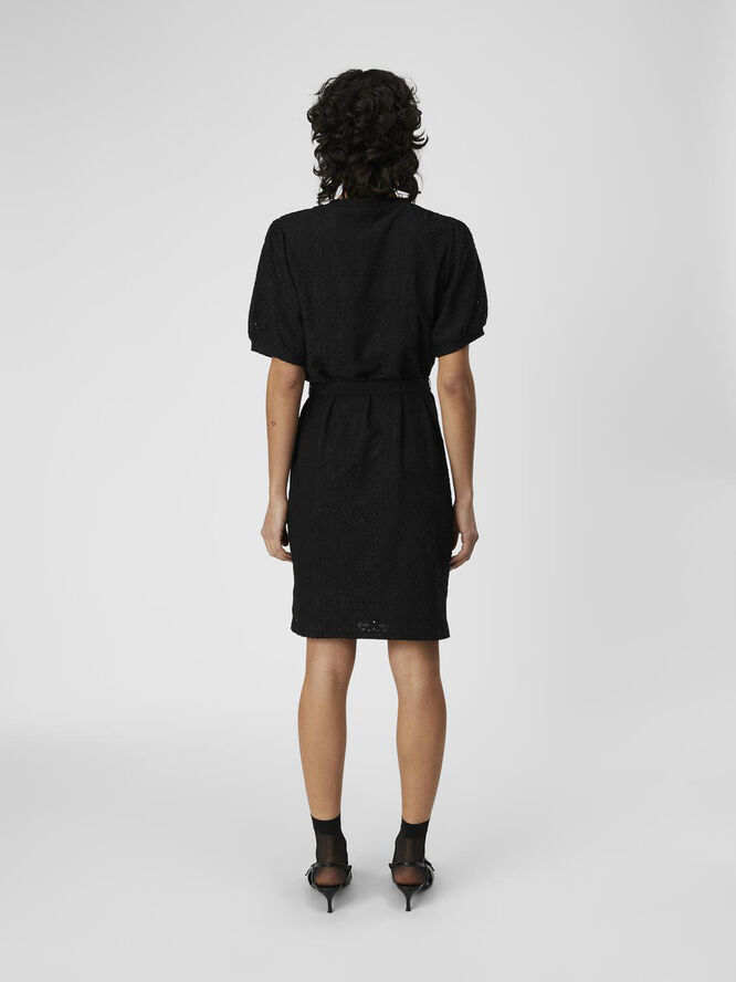 Object OBJFEODORA S/S SHORT DRESS NOOS Black