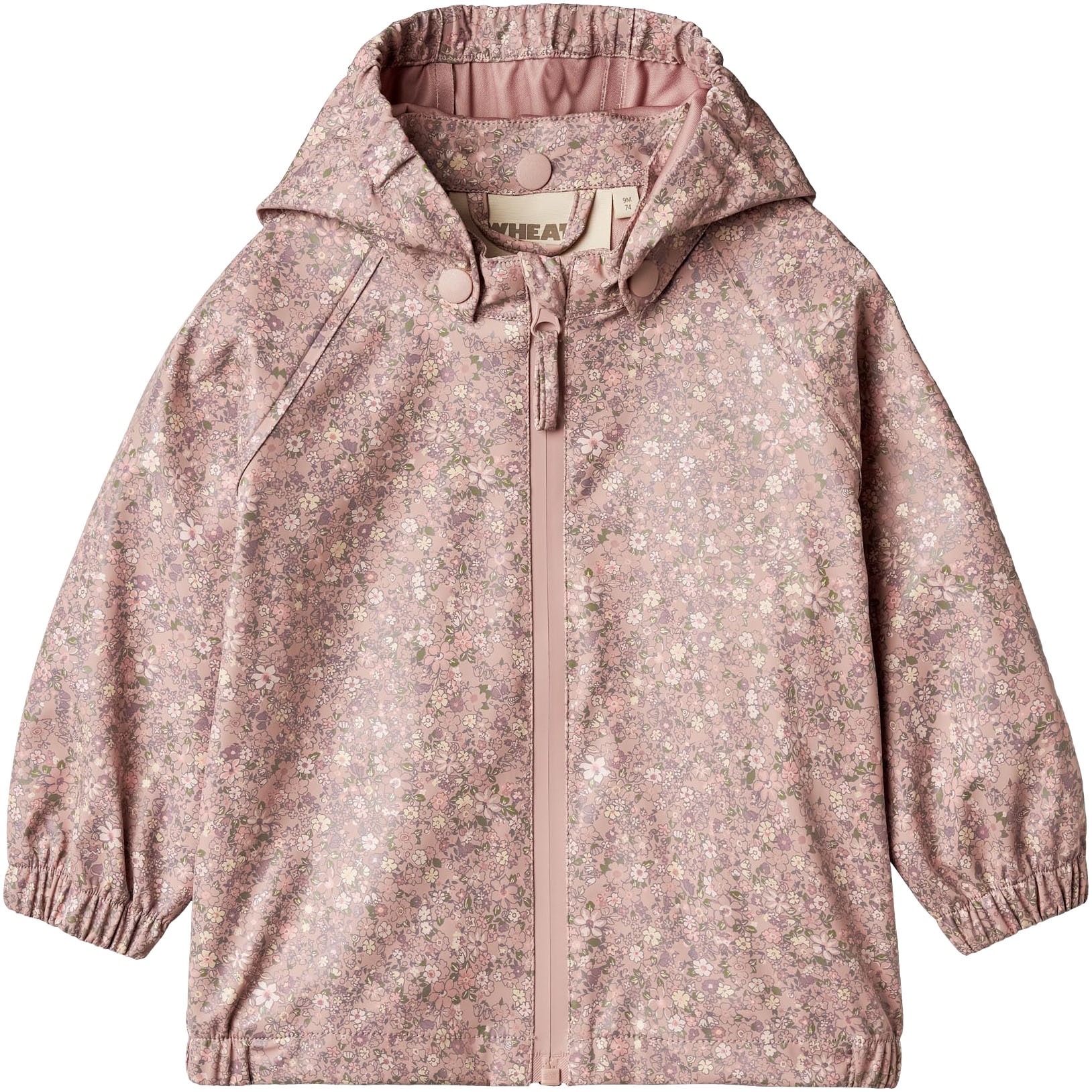 WHEAT Regenjacke »Chardy« mit Kapuze im wunderschönen Blümchen-Alloverprint und mit reflektierenden Drucken
