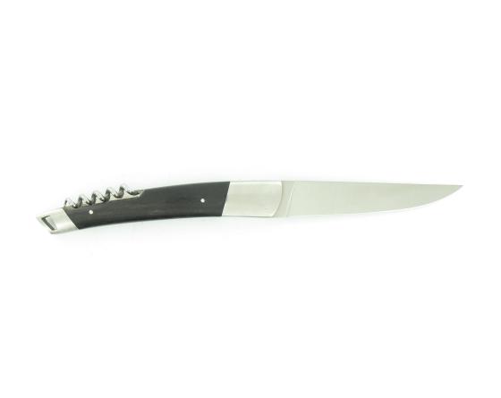 Le Thiers - 2 Mitres - Ebène - Tire Bouchon Couteau Le Thiers par Locau