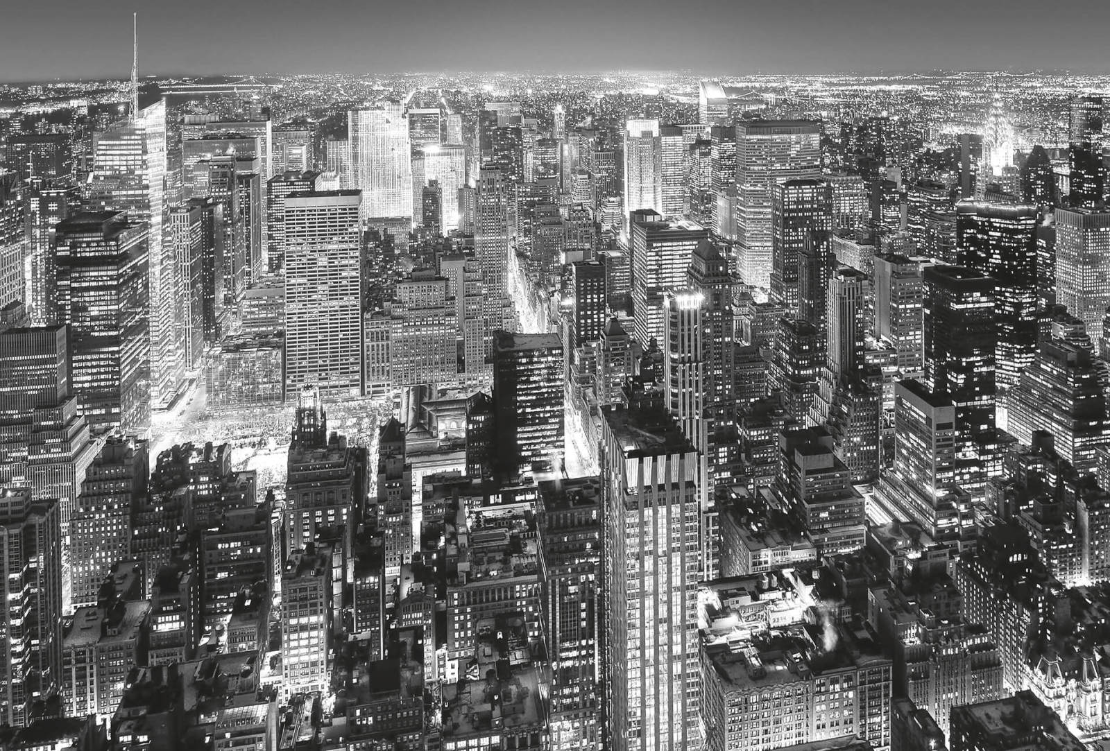 Fototapete DESIGNWALLS 2.0 - schwarz-weiß - New York - 2,6 Meter