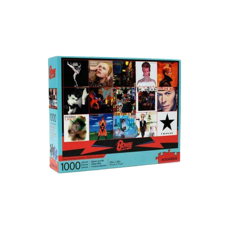 Puzzle 1000 pièces - David Bowie Albums