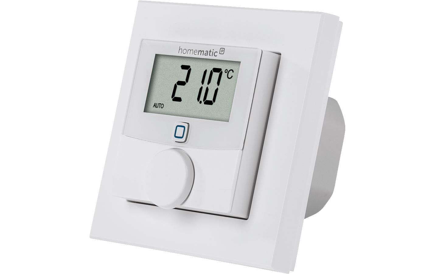 Smart Home Funk-Wandthermostat mit Schaltausgang 230 VWandthermostat mit Schaltausgang 230 V für Markenschalter – HmIP-BWTH