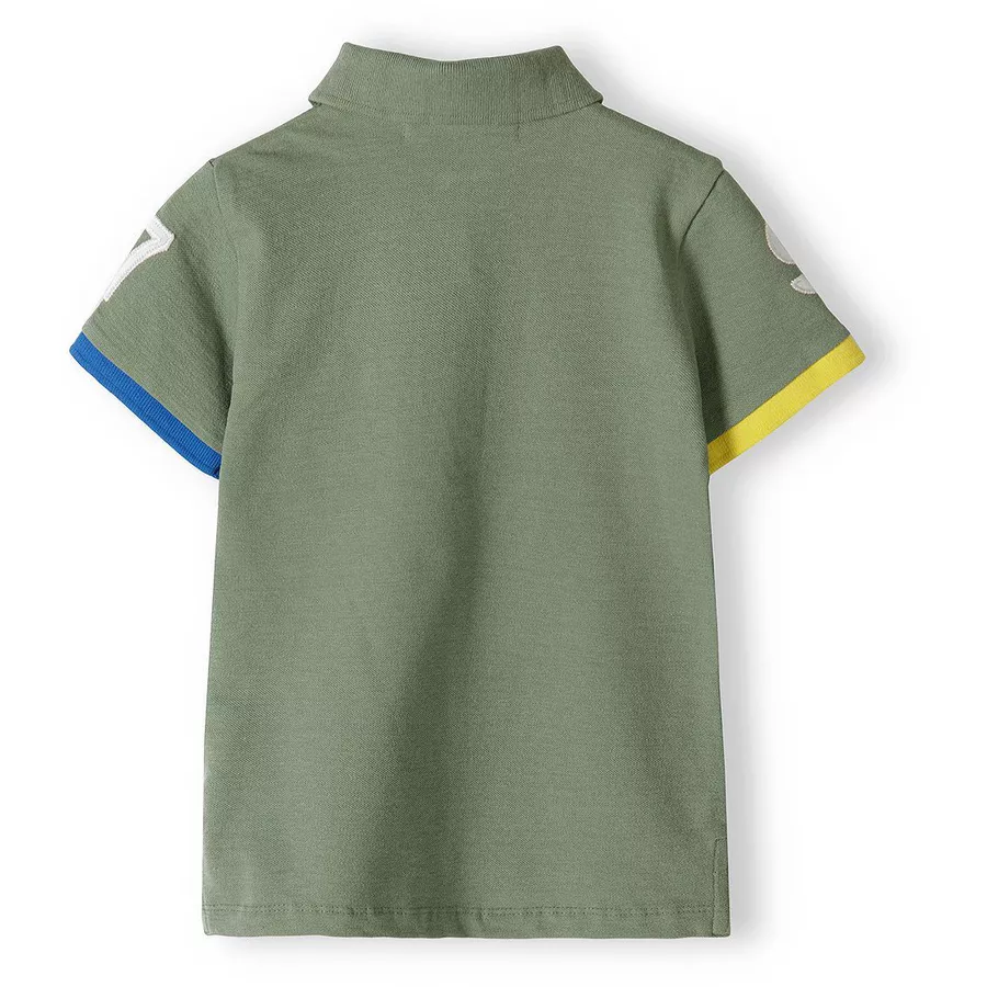 MINOTI Polohemd Olivgrün
