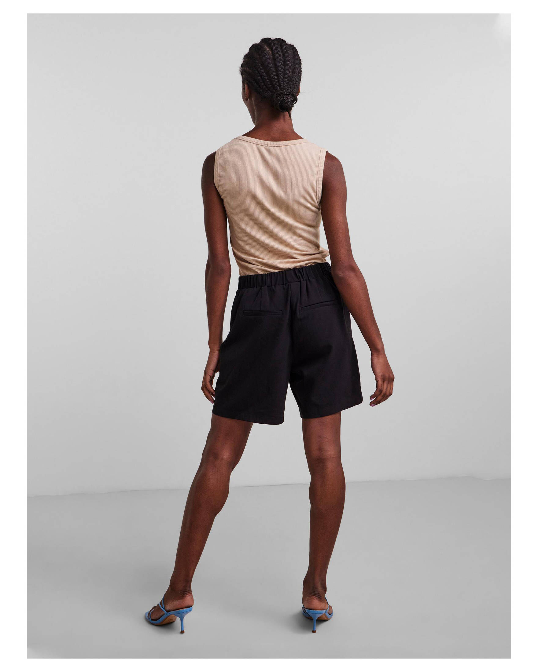 YAS| Damen Shorts YASHELEN MW LONG SHORTS S.
