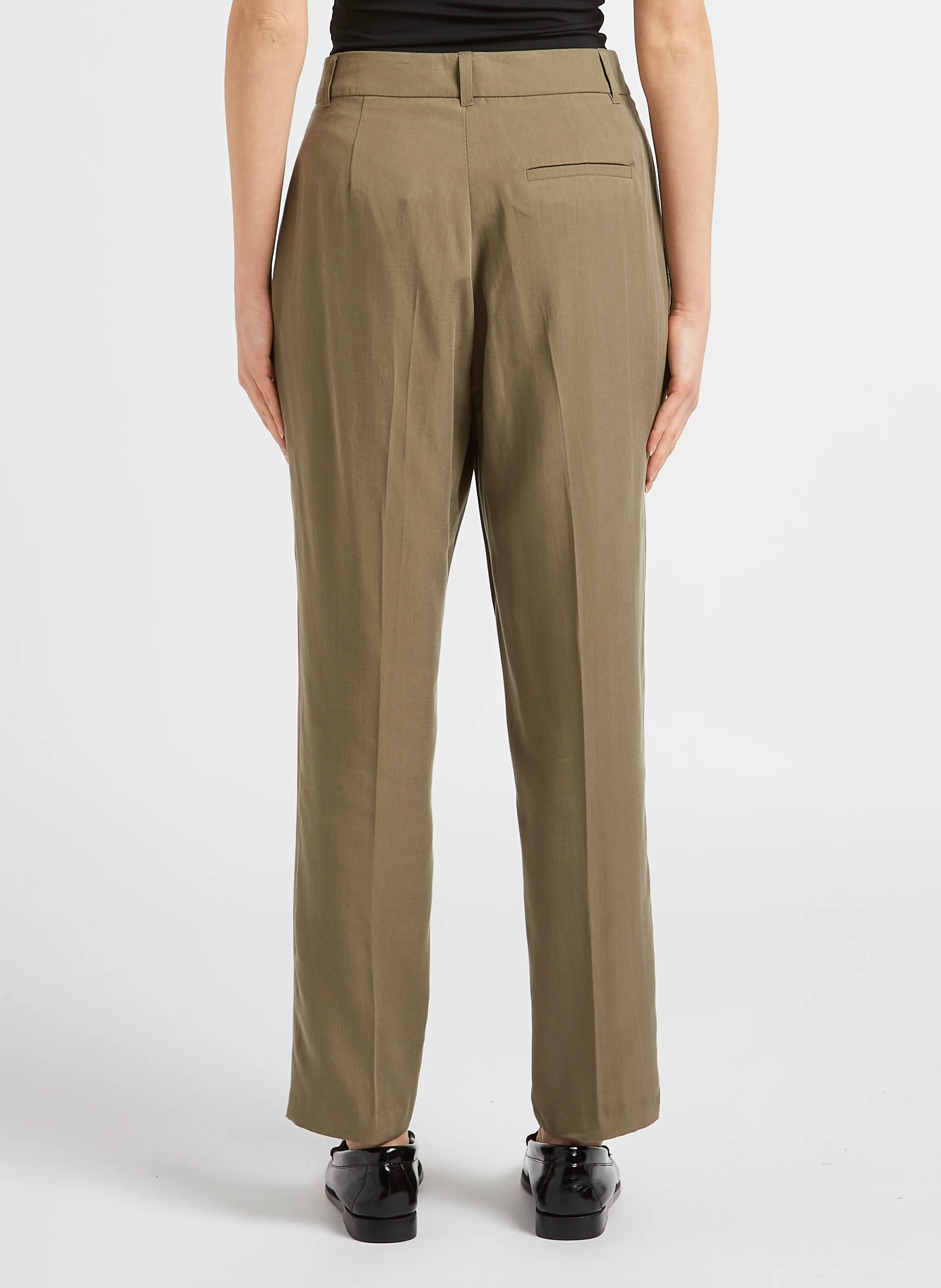 PACHA - Pantalon fluide à pinces | Vert