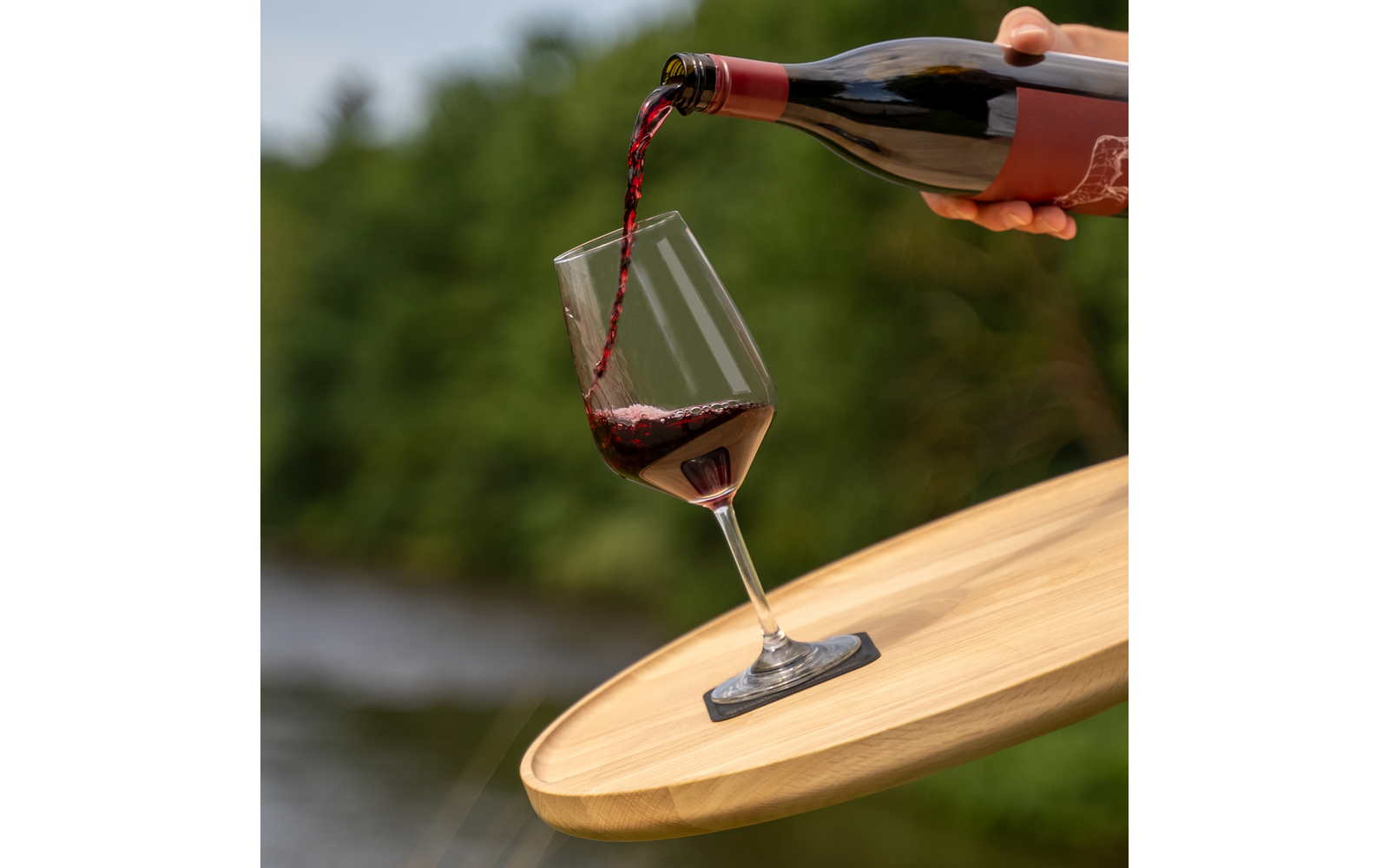 Silwy Magnet-Kristallgläser WEIN BORDEAUX