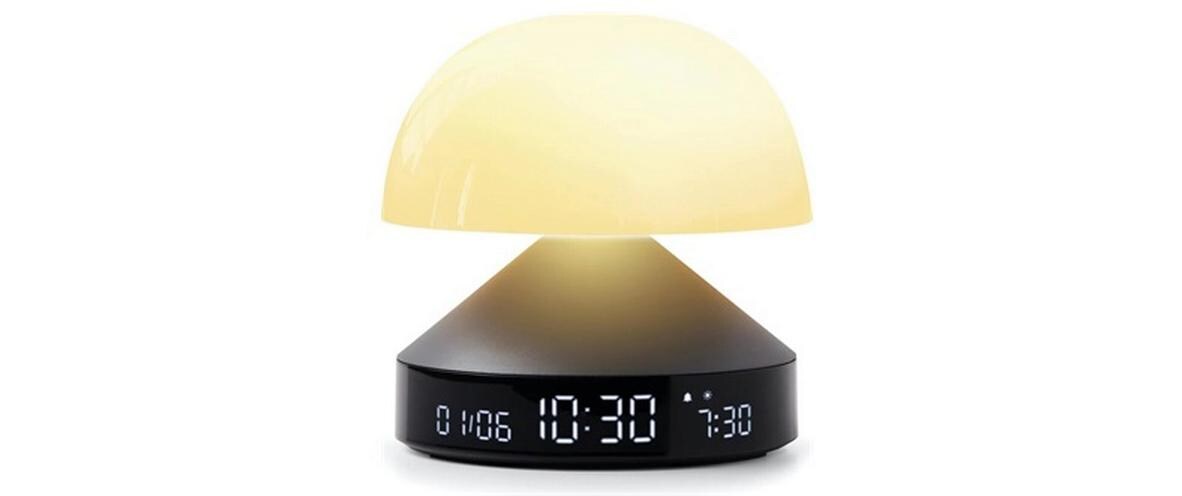 Lichtwecker Mina Sunrise AnthrazitDigitalwecker