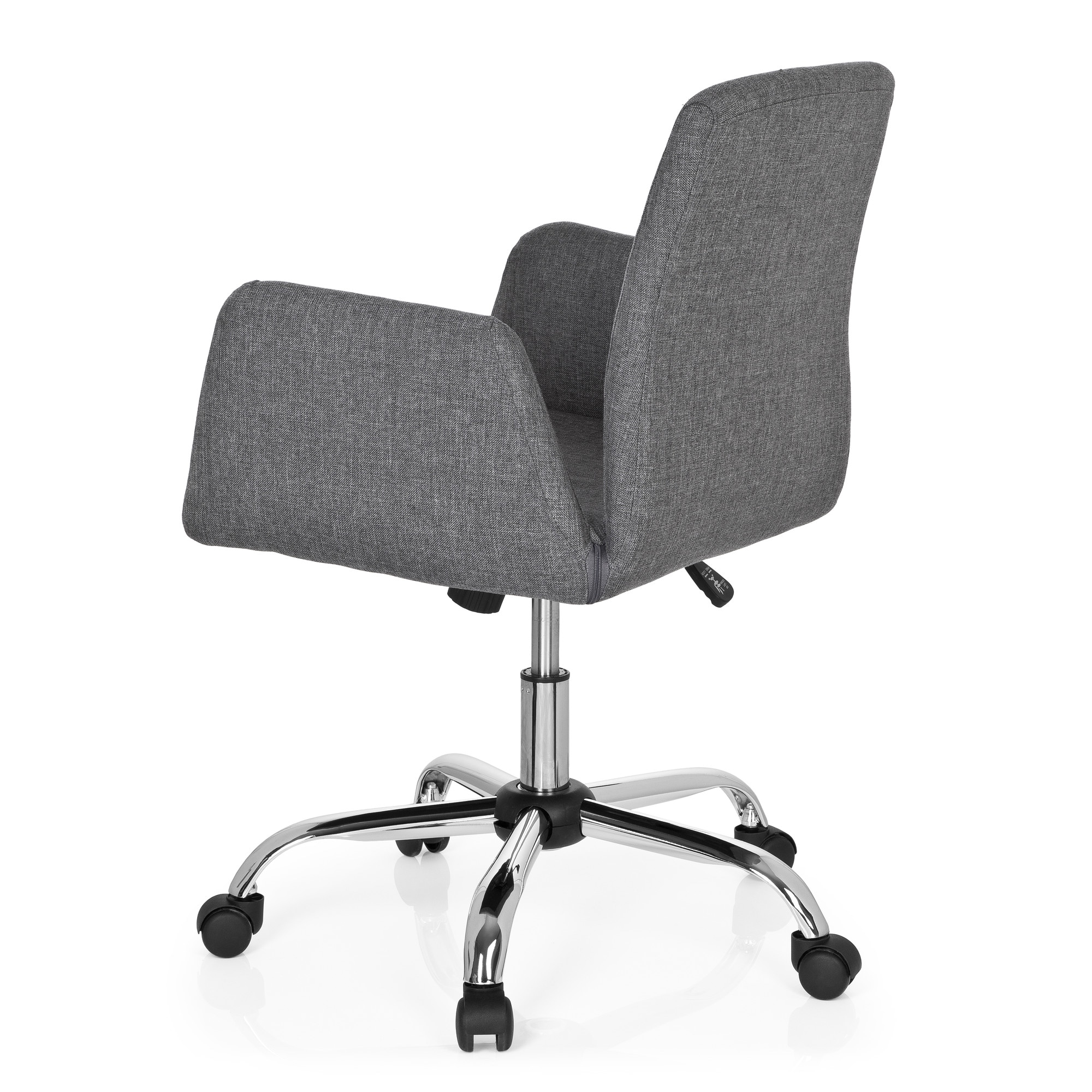 Home Office Bürostuhl FLOW Stoff mit Armlehnen hjh OFFICE