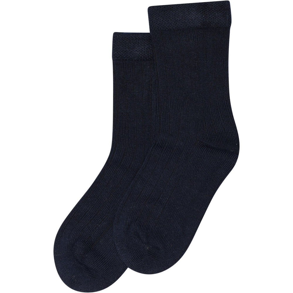 Køb minipop® Navy Bambus Strømper