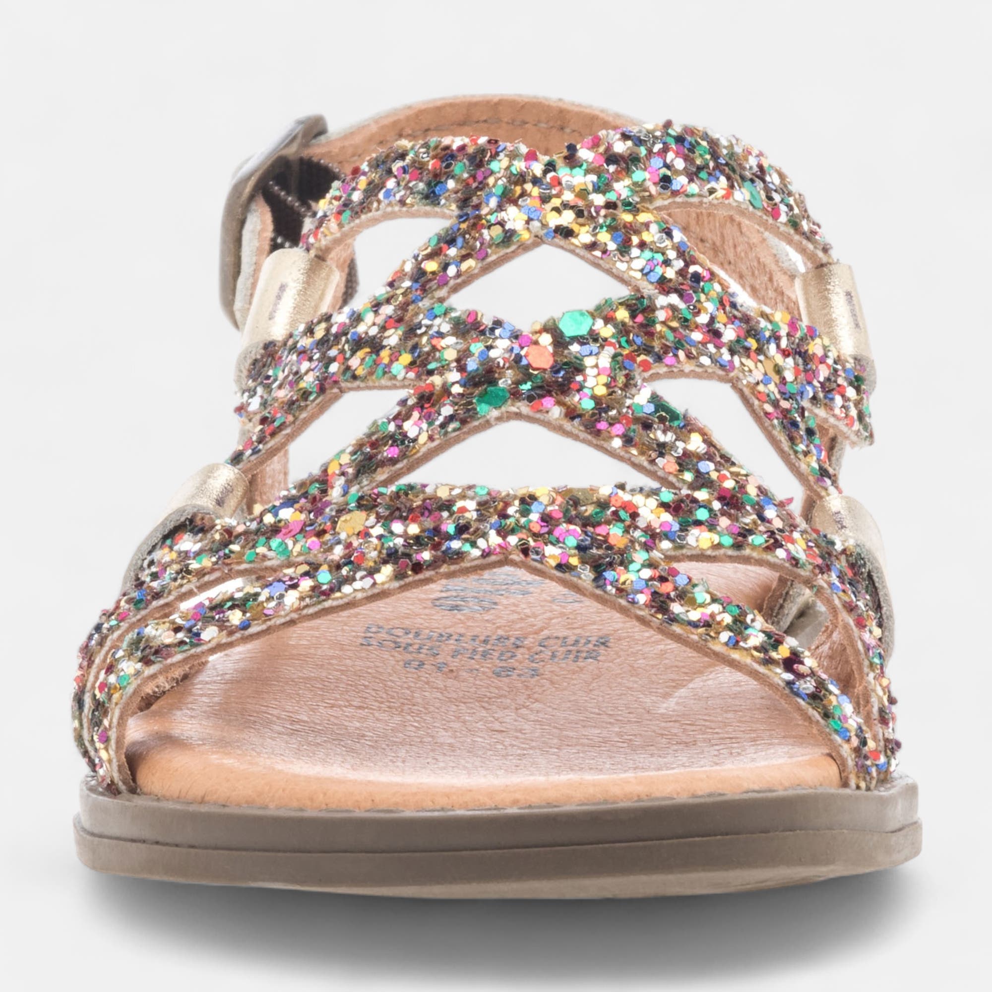 Nu-pieds Fille or