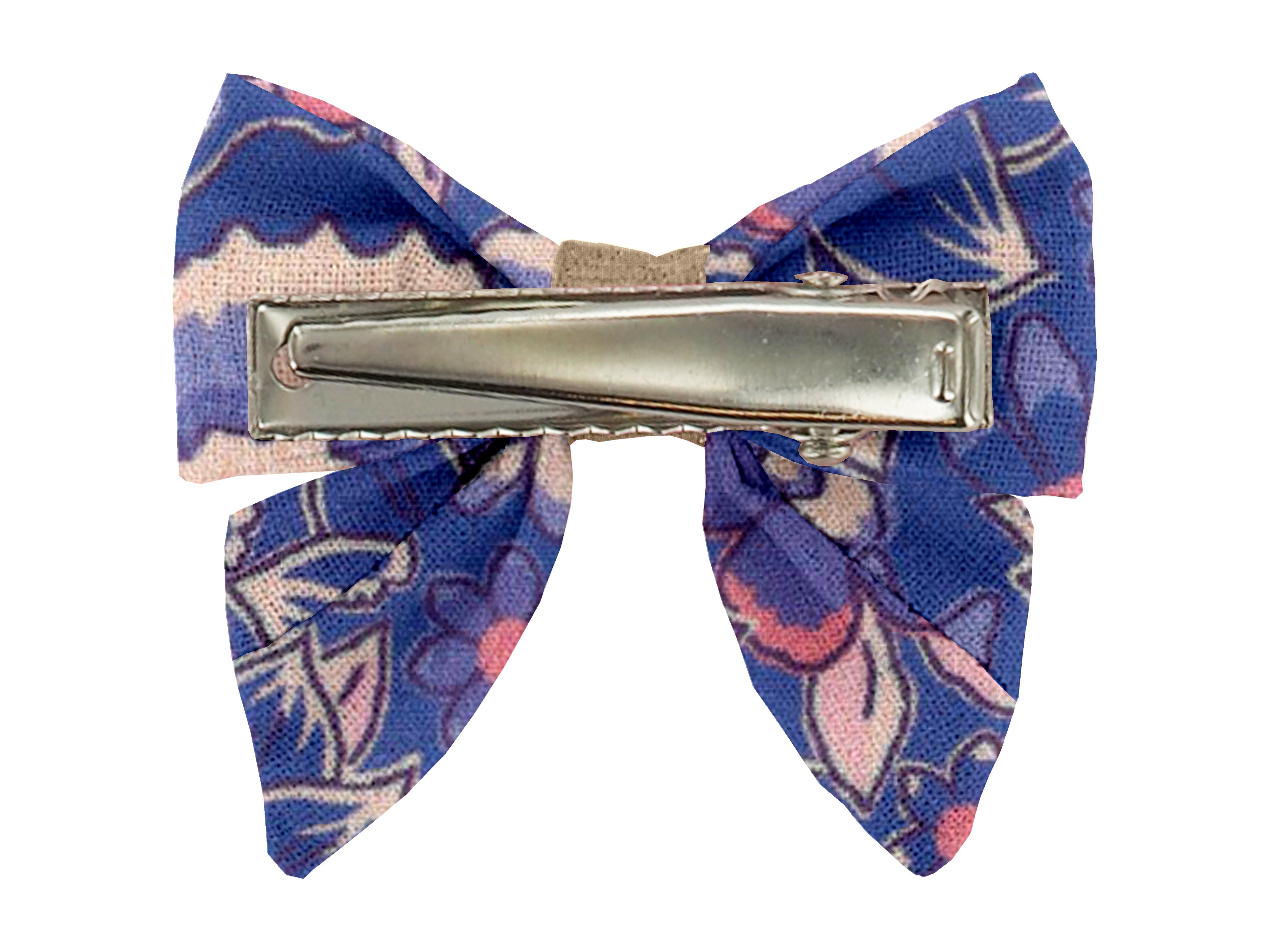 Barrette Mini Noeud Papillon Lavandula