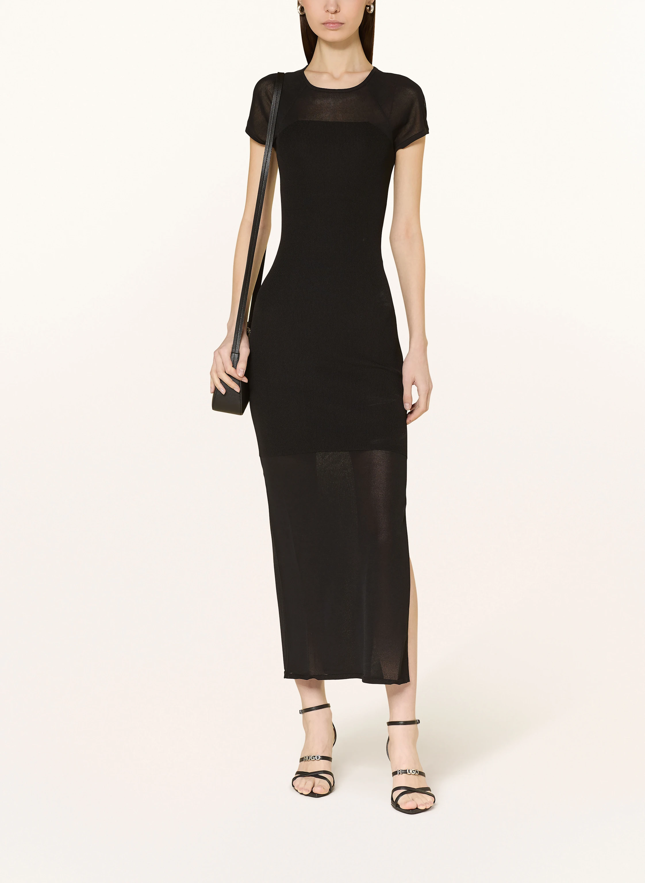 HUGO Kleid SLEVETY mit Cut-out