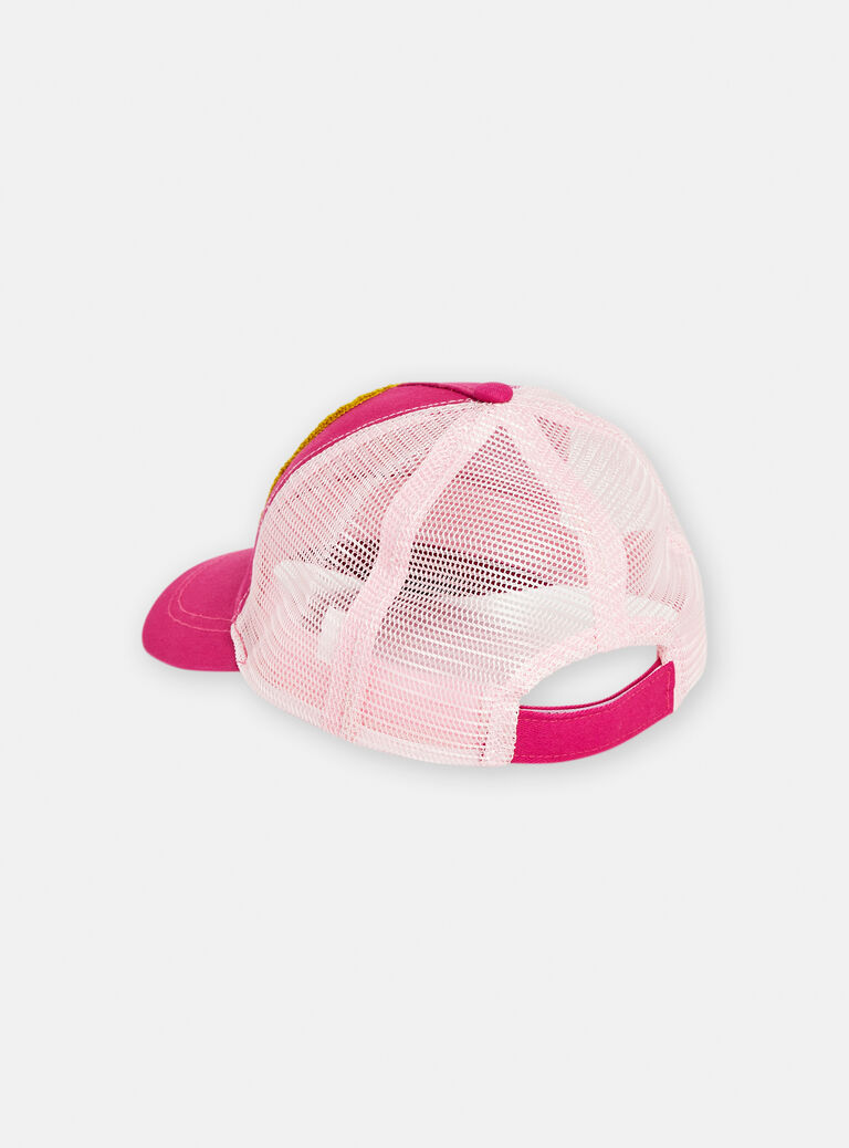 Casquette arc-en-ciel pour fille