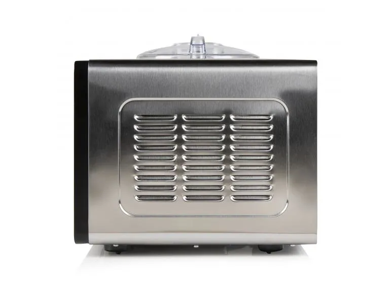 Domo DO9252I, Kompressor ismaskine, 1,5 L, LED, Rustfrit stål, 60 dB, Sort