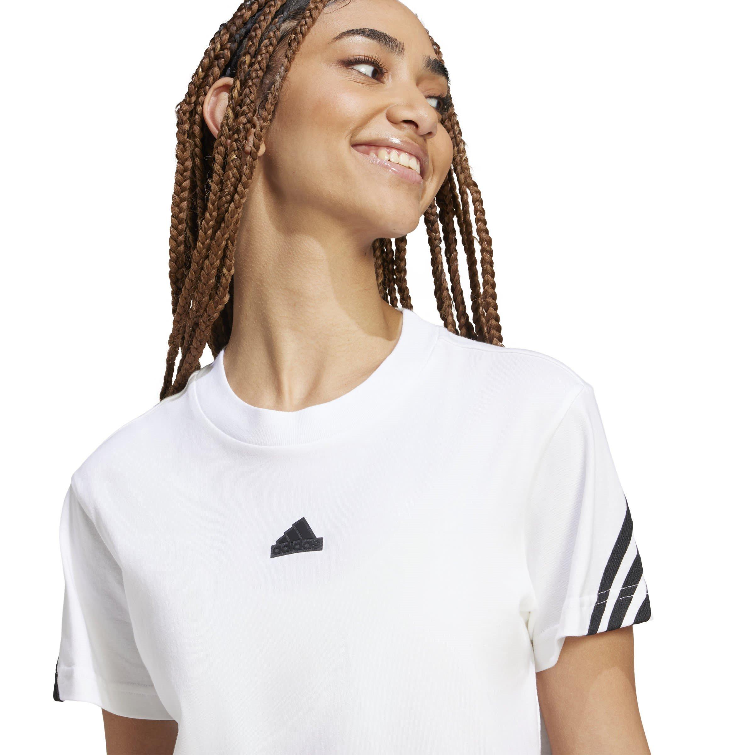 adidas Future Icons 3 Stripes T Shirt Womens