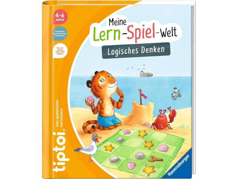 tiptoi Lernbuch Lern-Spiel-Welt: Logisches Denken Interaktives Lernbuch für Kinder