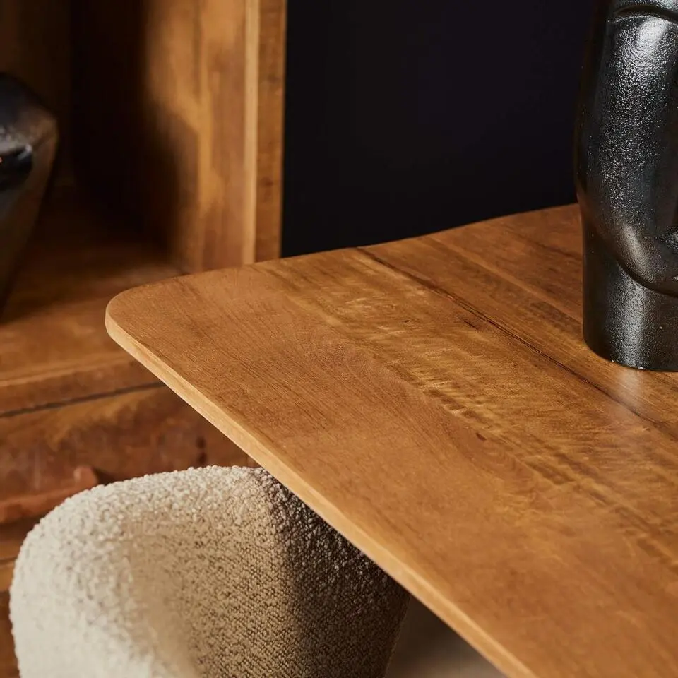 StarFurn - Rechthoekige eettafel Omaha - 200 cm - naturel