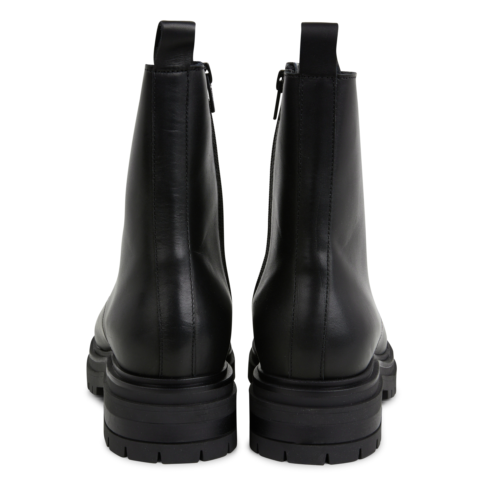 AYSHA - Bottines en cuir | Noir
