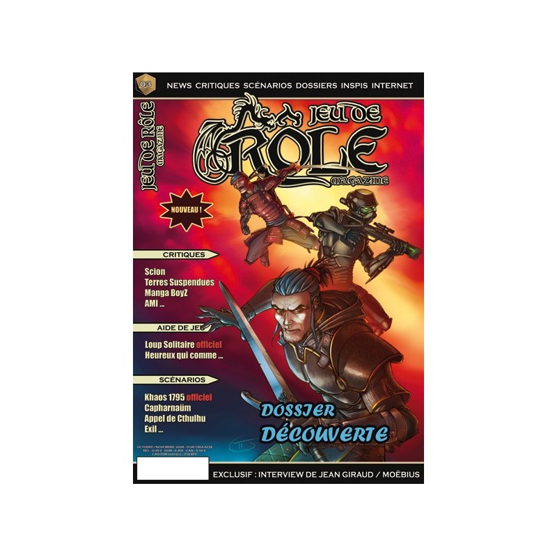 Jeu de role magazine n°3
