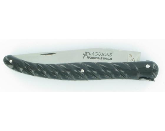 Laguiole Corde Buffle RWL34 Couteau de Poche - Laguiole par Fontenille Pataud