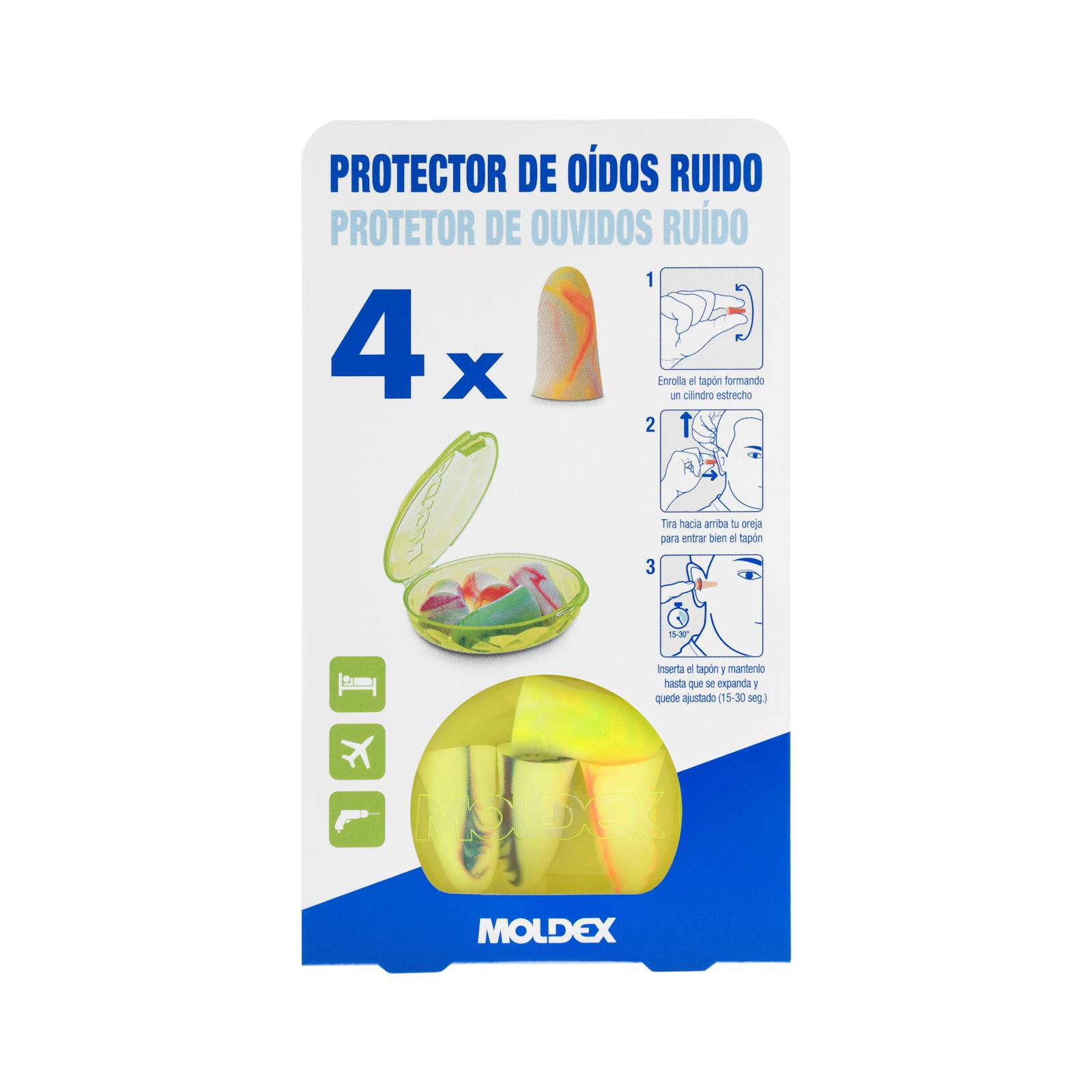 Protections auditives en mousse Moldex