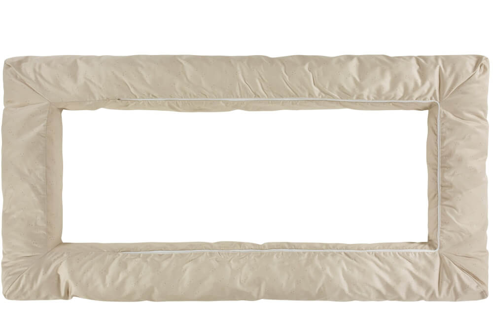 ALVI Schlummer-Carré woven Volant Starfant,